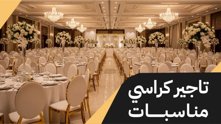 تاجير كراسي مناسبات